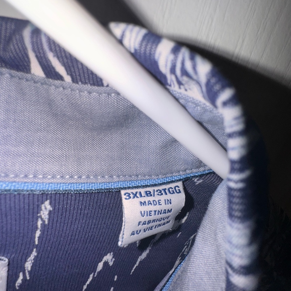 Tommy Bahama Men's Coconut Point Midnight Sails IslandZone® Shirt 3XLB - EUC - Picture 5 of 11